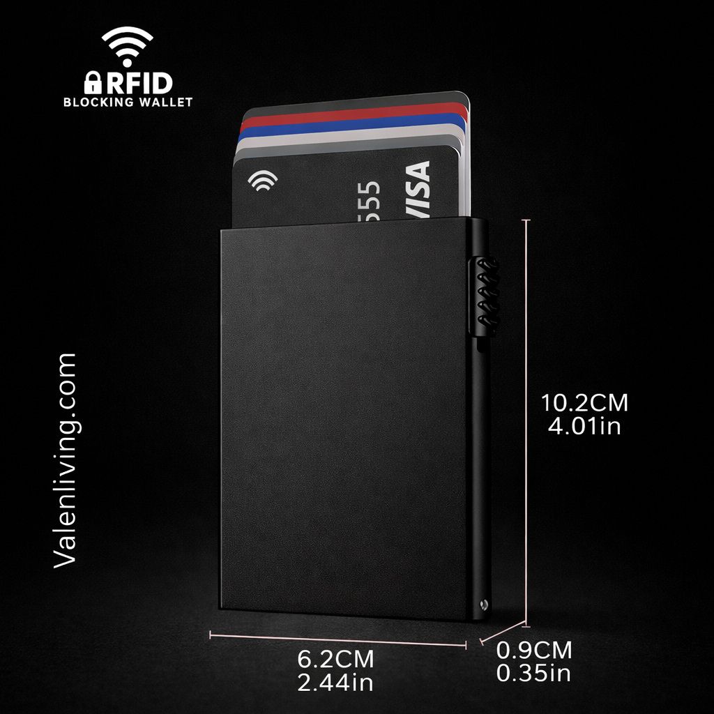 The Minimalist RFID Card Wallet: “Mark I” - valenliving
