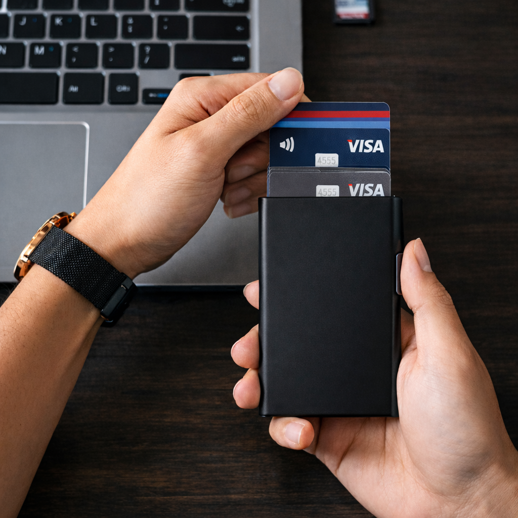 The Minimalist RFID Card Wallet: “Mark I” - valenliving