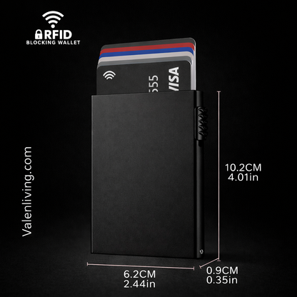 The Minimalist RFID Card Wallet: “Mark I” - valenliving