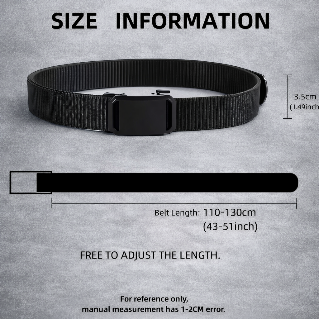 Automatic Tactical Belt - valenliving